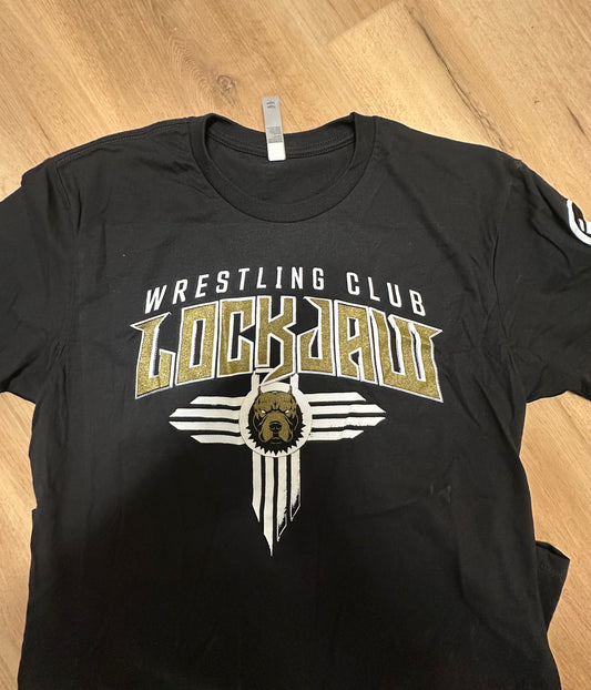 2024 Lockjaw T-shirt - Black/Gold/White