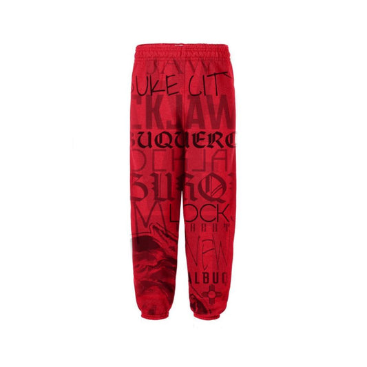 Lockjaw Joggers/Pants - RED